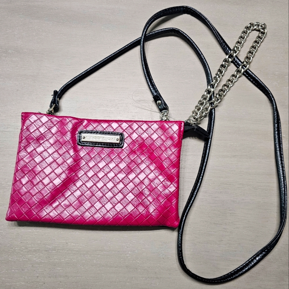 NWOT Madden Girl Two Tone Crossbody Wristlet Purse